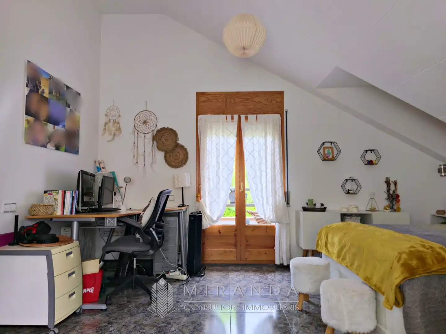 Dormitori de Casa o xalet en venda en Santa Maria de Palautordera amb Calefacció, Jardí privat i Parquet