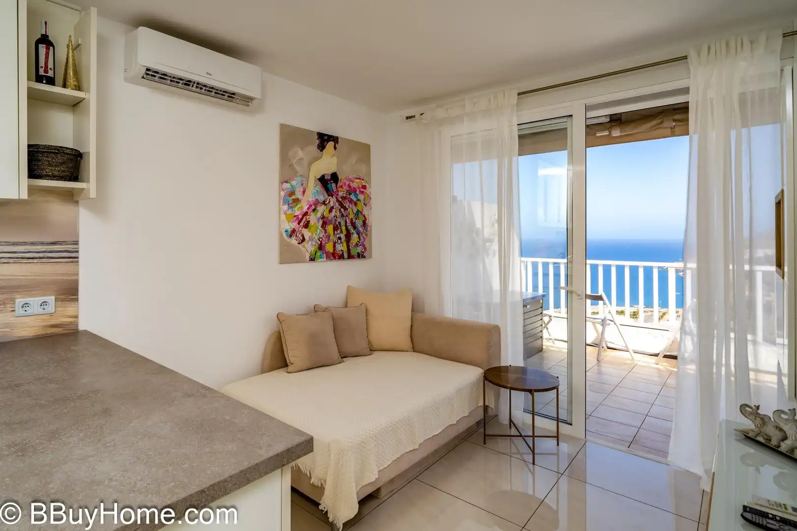 Schlafzimmer von Wohnungen zur Miete in Mogán mit Klimaanlage, Terrasse und Möbliert