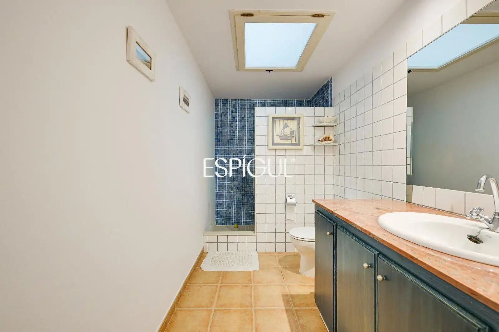 Baño de Casa o chalet en venta en Mont-ras con Aire acondicionado, Calefacción y Parquet