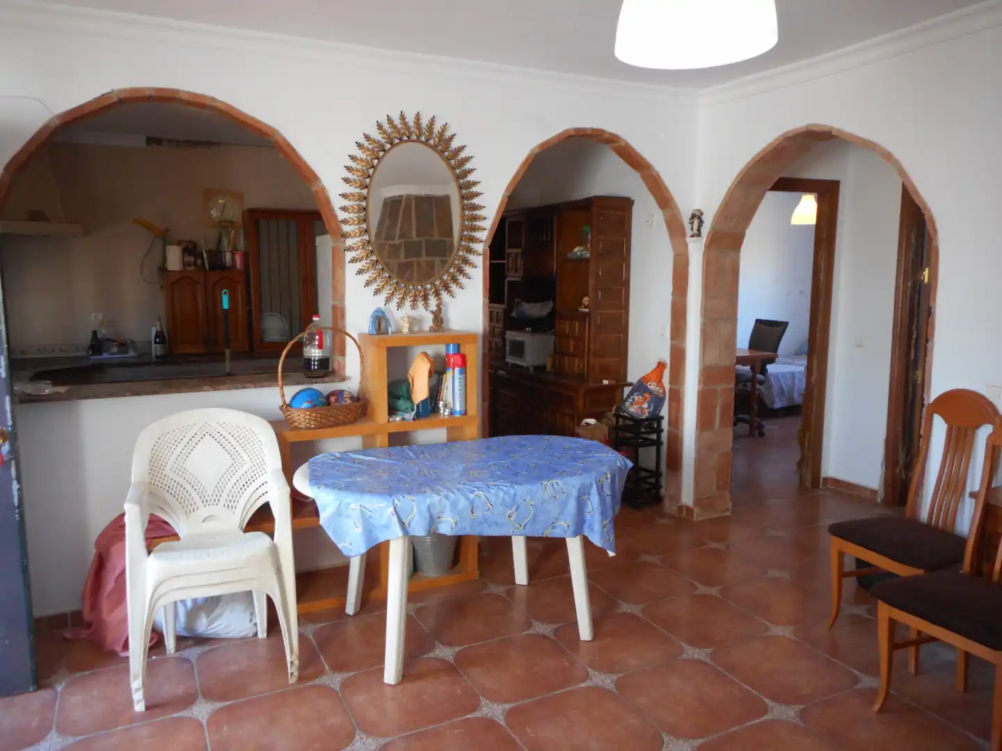 Comedor de Casa adosada en venta en Álora con Calefacción, Jardín privado y Trastero