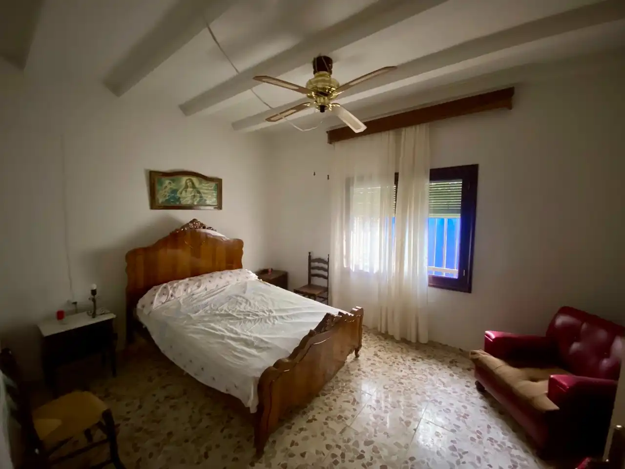 Dormitori de Casa o xalet en venda en Villarrubia de los Ojos amb Aire condicionat, Calefacció i Jardí privat