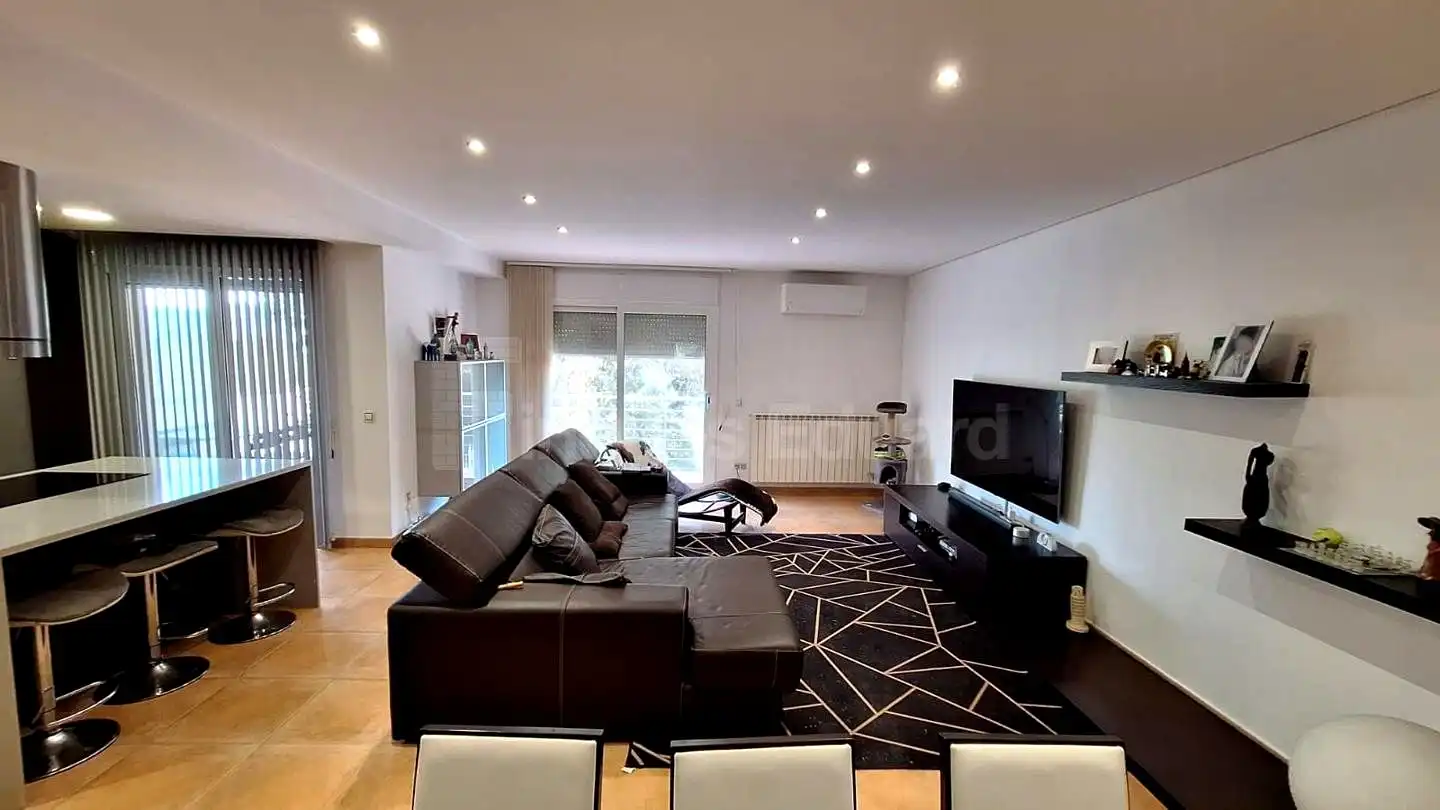 Sala d'estar de Casa o xalet en venda en Argentona amb Aire condicionat, Terrassa i Balcó