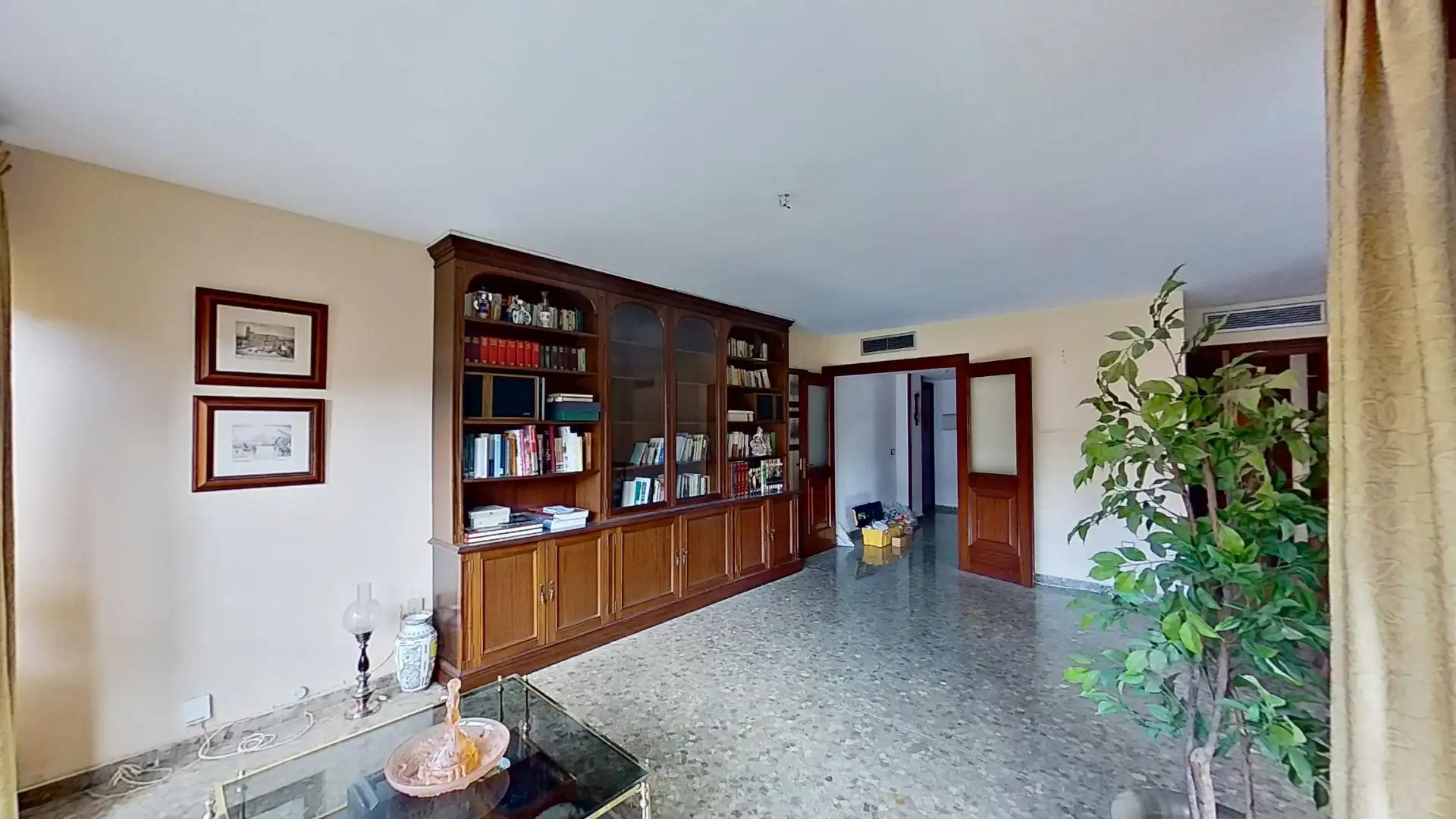 Sala de estar de Piso en venta en Málaga con Aire acondicionado, Trastero y Amueblado