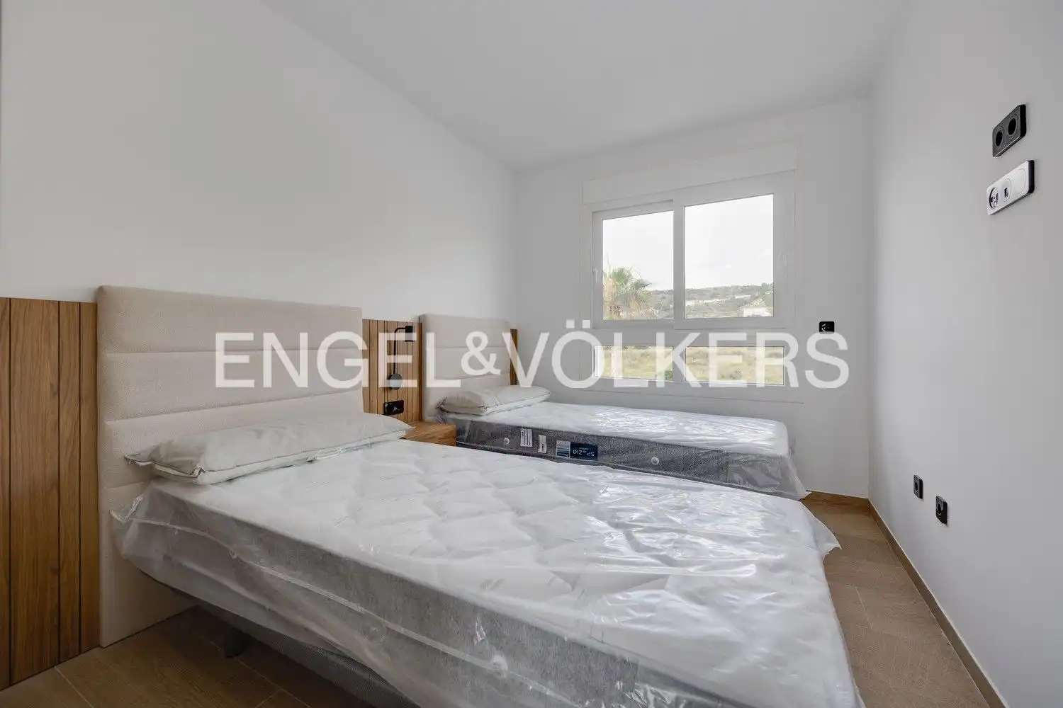 Schlafzimmer von Dachboden zum Verkauf in Algorfa mit Klimaanlage, Heizung und Privatgarten