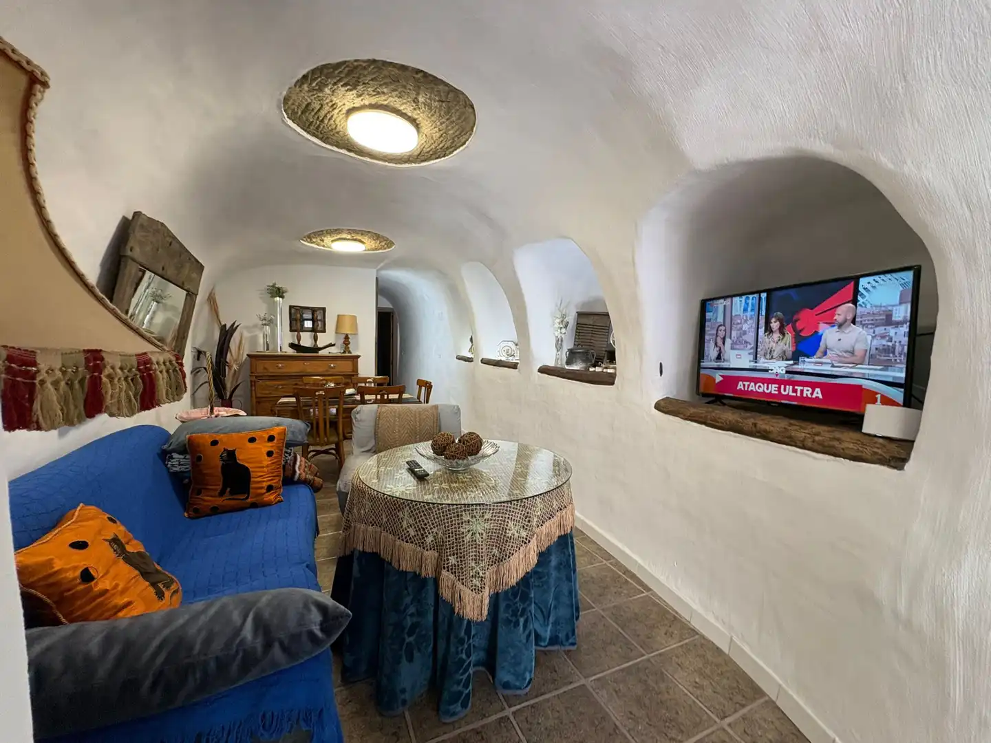 Living room of Country homes for rent in Cuevas del Campo  with Furnished and Pets allowed