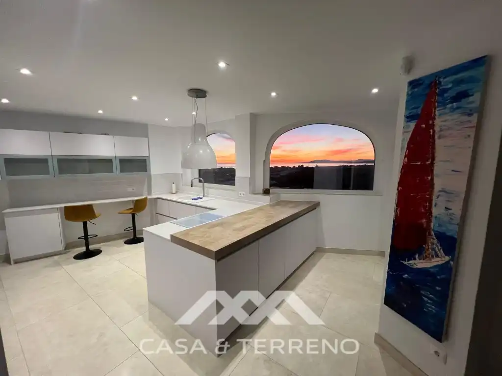 Cocina de Casa o chalet en venta en Torrox con Aire acondicionado, Terraza y Piscina
