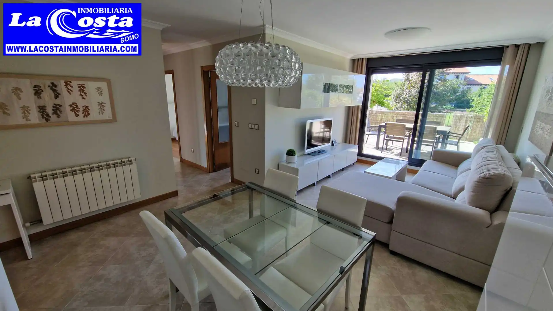 Sala de estar de Planta baja en venta en Ribamontán al Mar con Calefacción, Terraza y Trastero