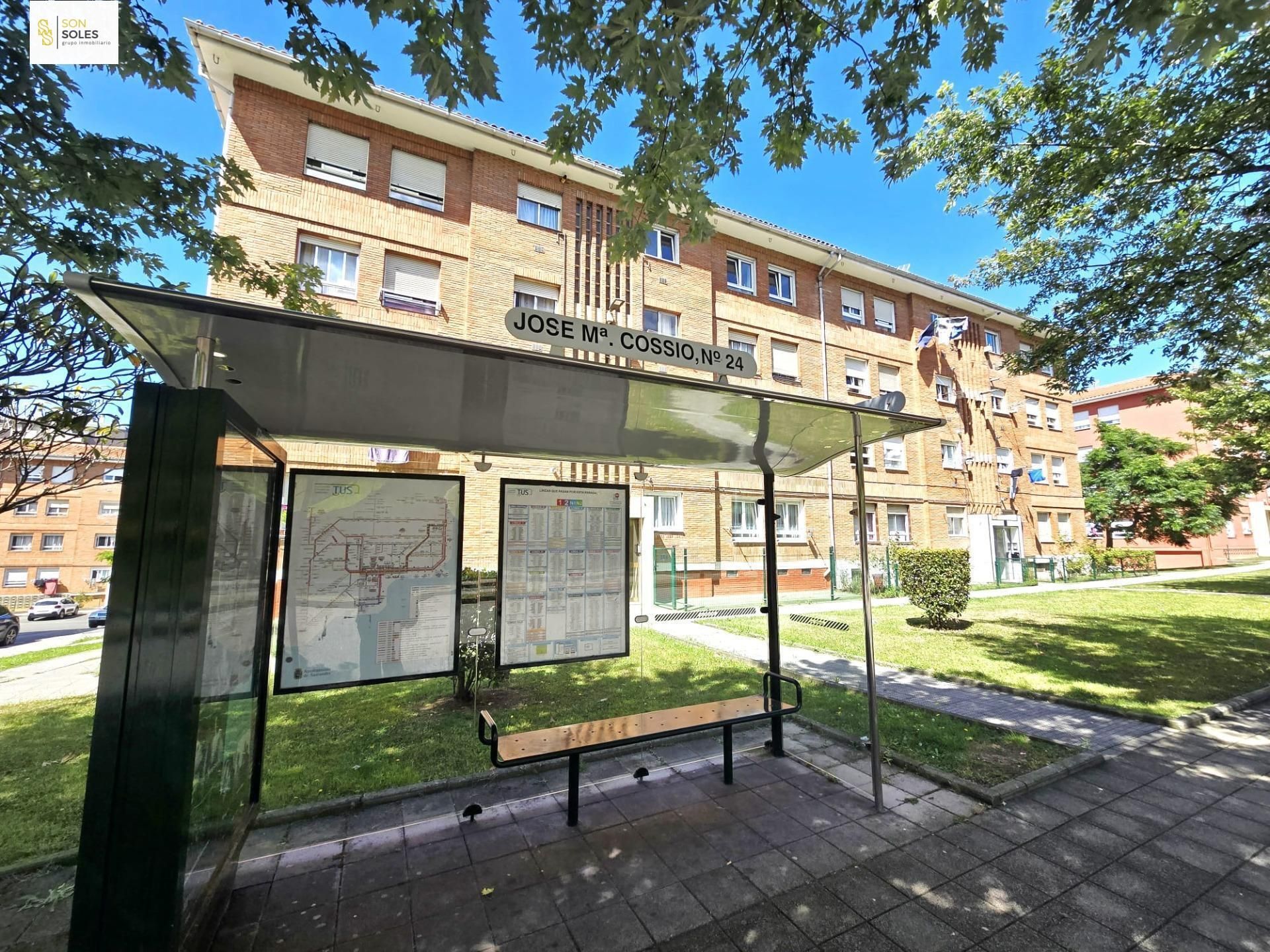 Exterior view of Flat for sale in Santander  with Heating, Parquet flooring and Storage room