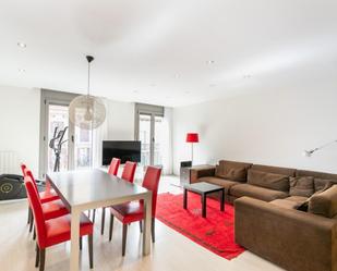 Sala d'estar de Apartament de lloguer en  Barcelona Capital amb Aire condicionat