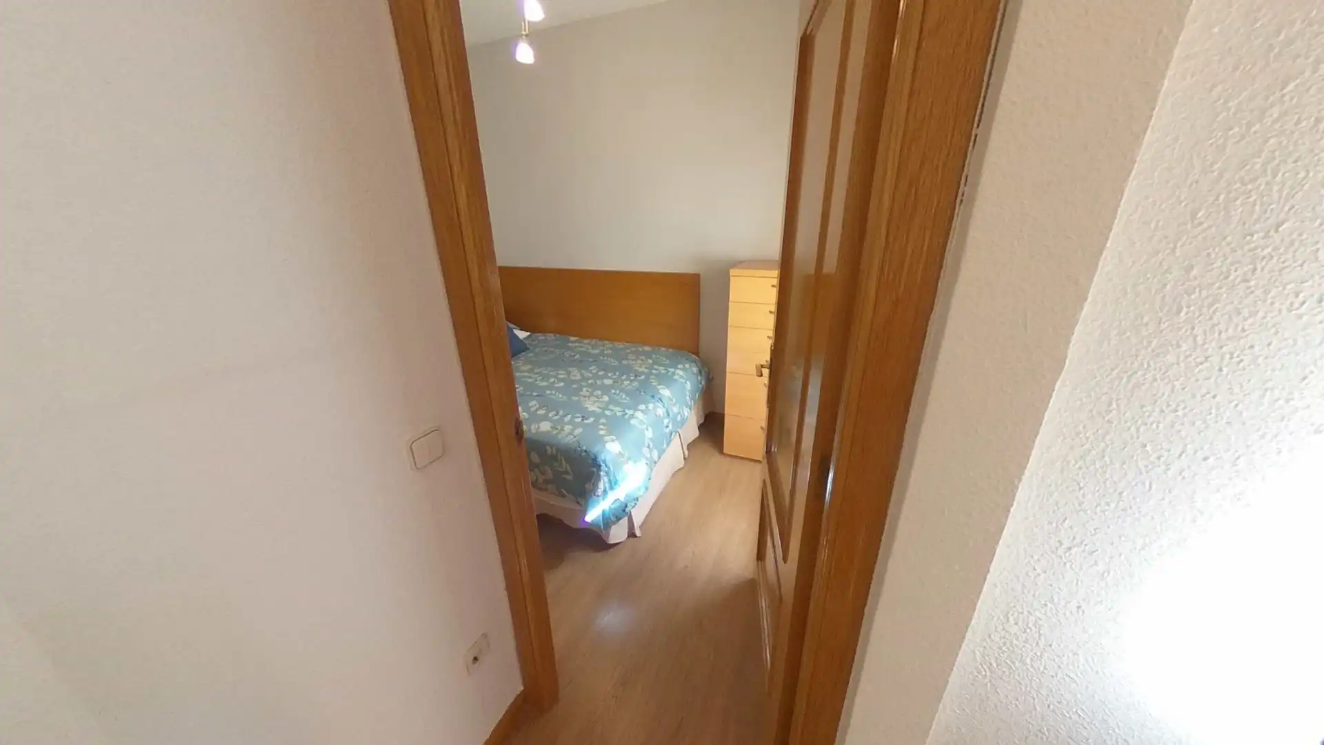 Bedroom of Flat for rent in  Madrid Capital  with Air Conditioner, Heating and Furnished