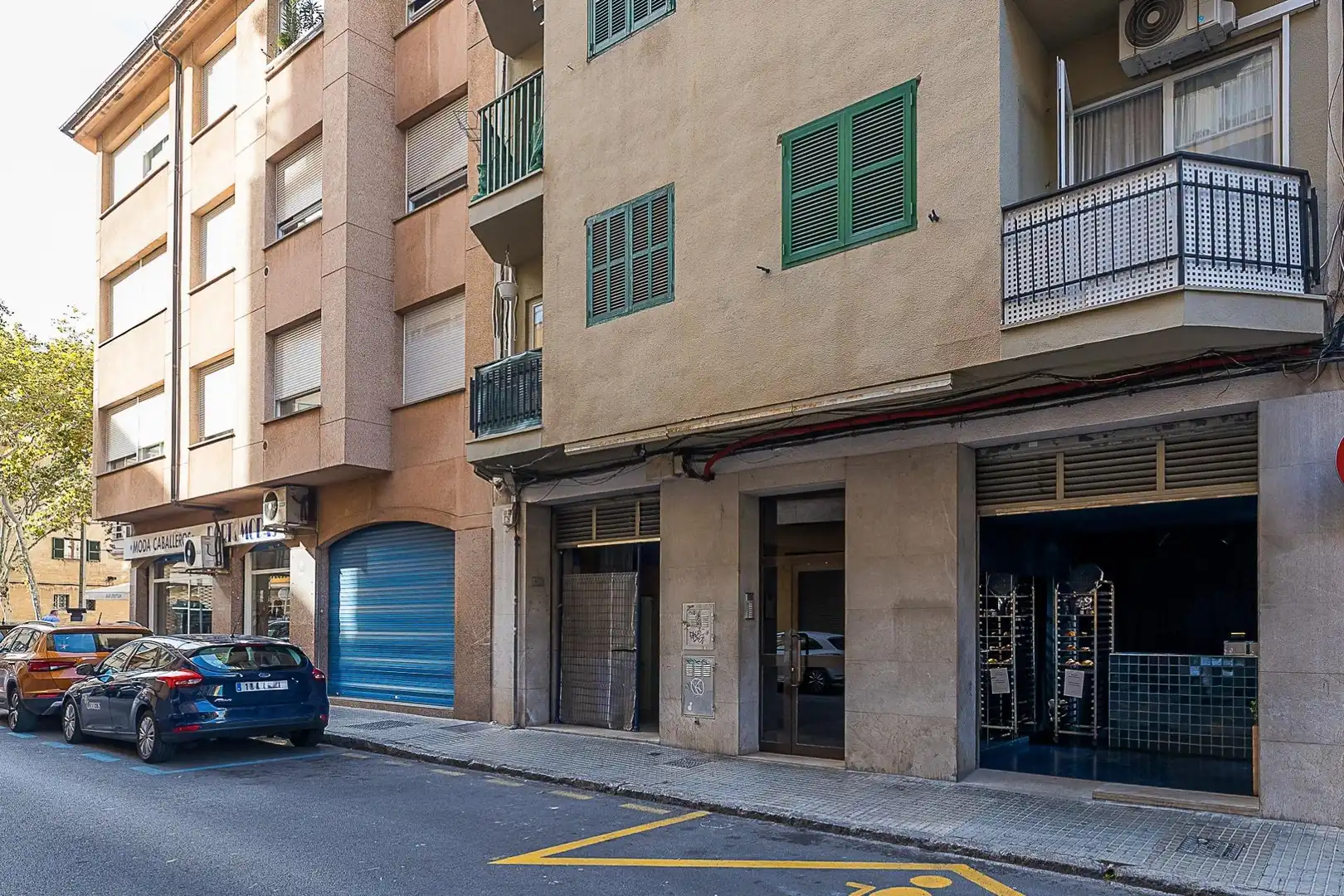 Außenansicht von Geschaftsraum zum Verkauf in  Palma de Mallorca mit Klimaanlage