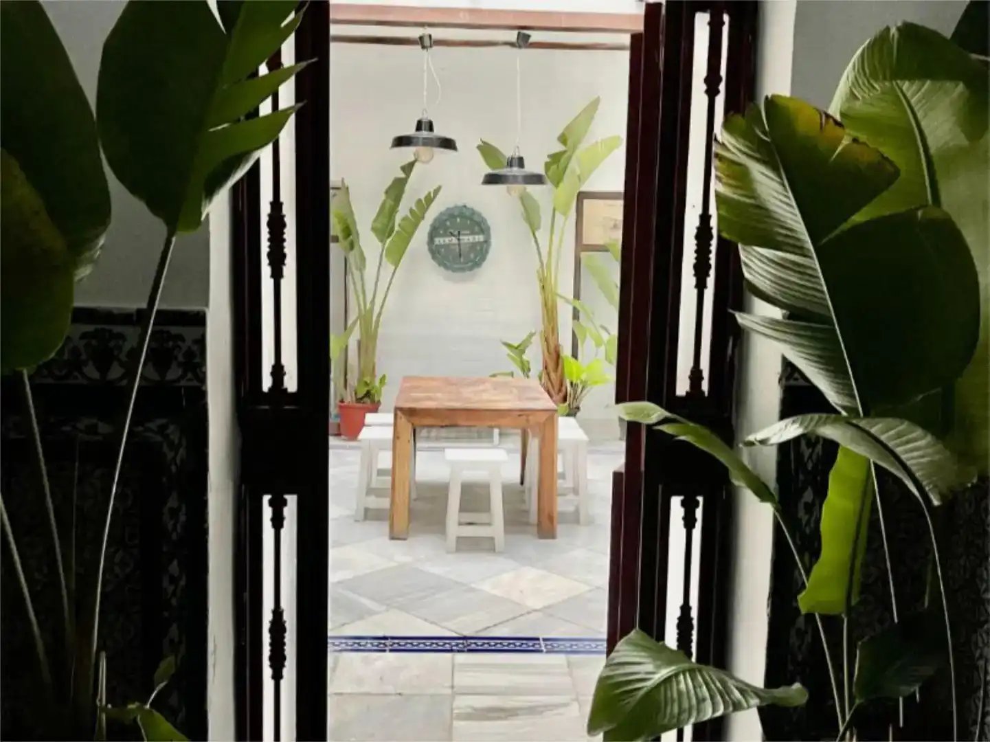Comedor de Casa adosada de alquiler en Tarifa con Aire acondicionado y Amueblado