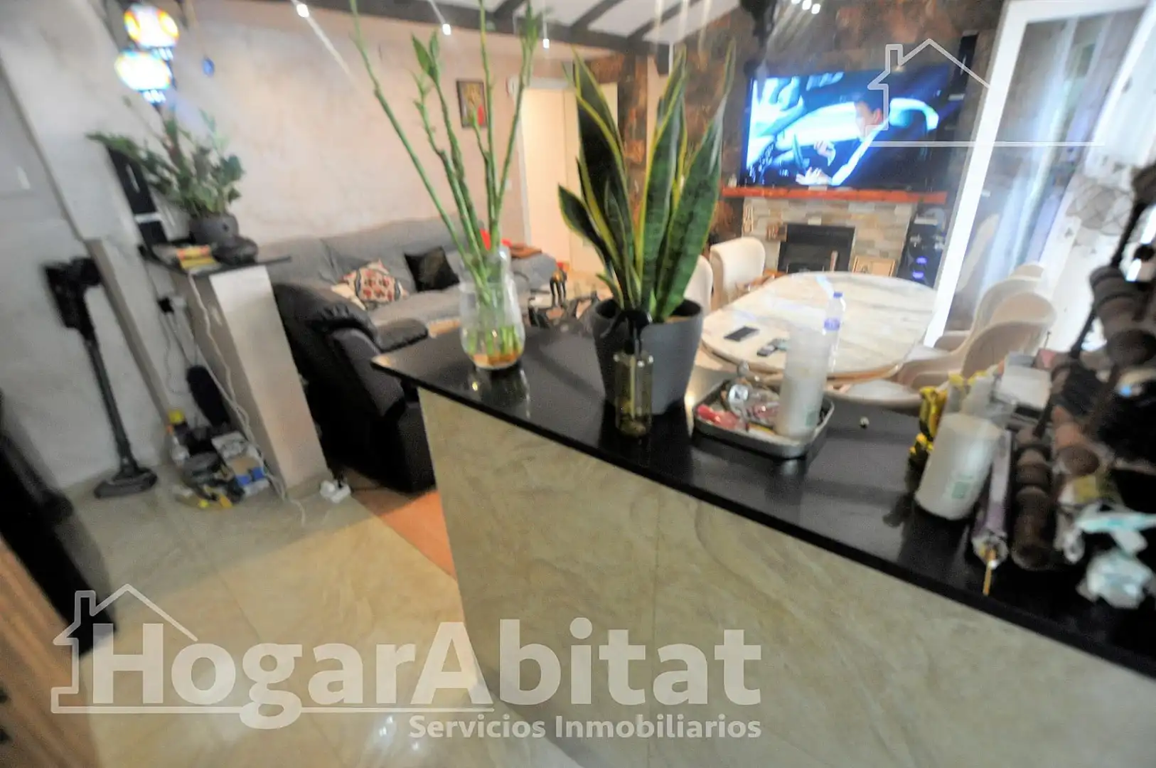 Sala de estar de Piso en venta en Xirivella con Aire acondicionado, Calefacción y Trastero