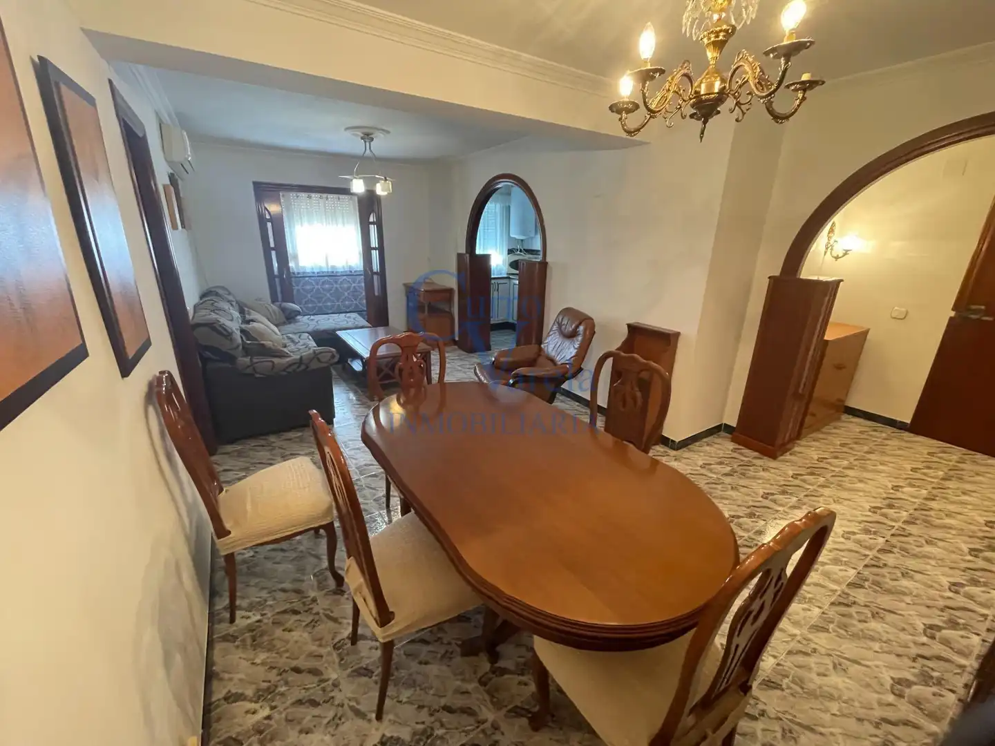 Esszimmer von Wohnung zum Verkauf in Dos Hermanas mit Klimaanlage, Abstellraum und Möbliert