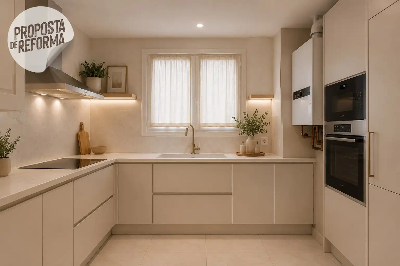 Cocina de Piso en venta en Barcelona con Aire acondicionado, Calefacción y Terraza