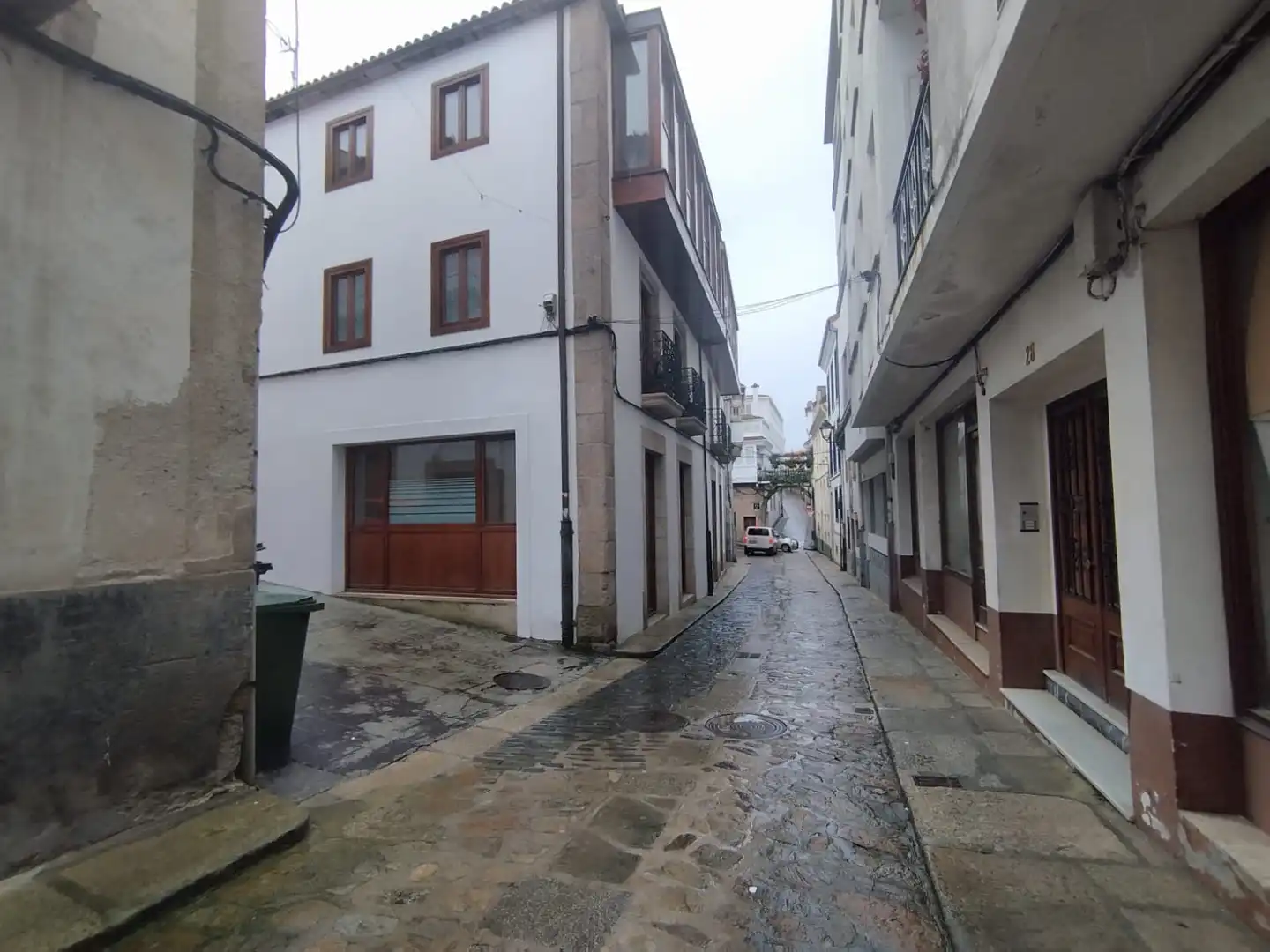 Außenansicht von Wohnung zum Verkauf in Betanzos mit Ofen und Balkon