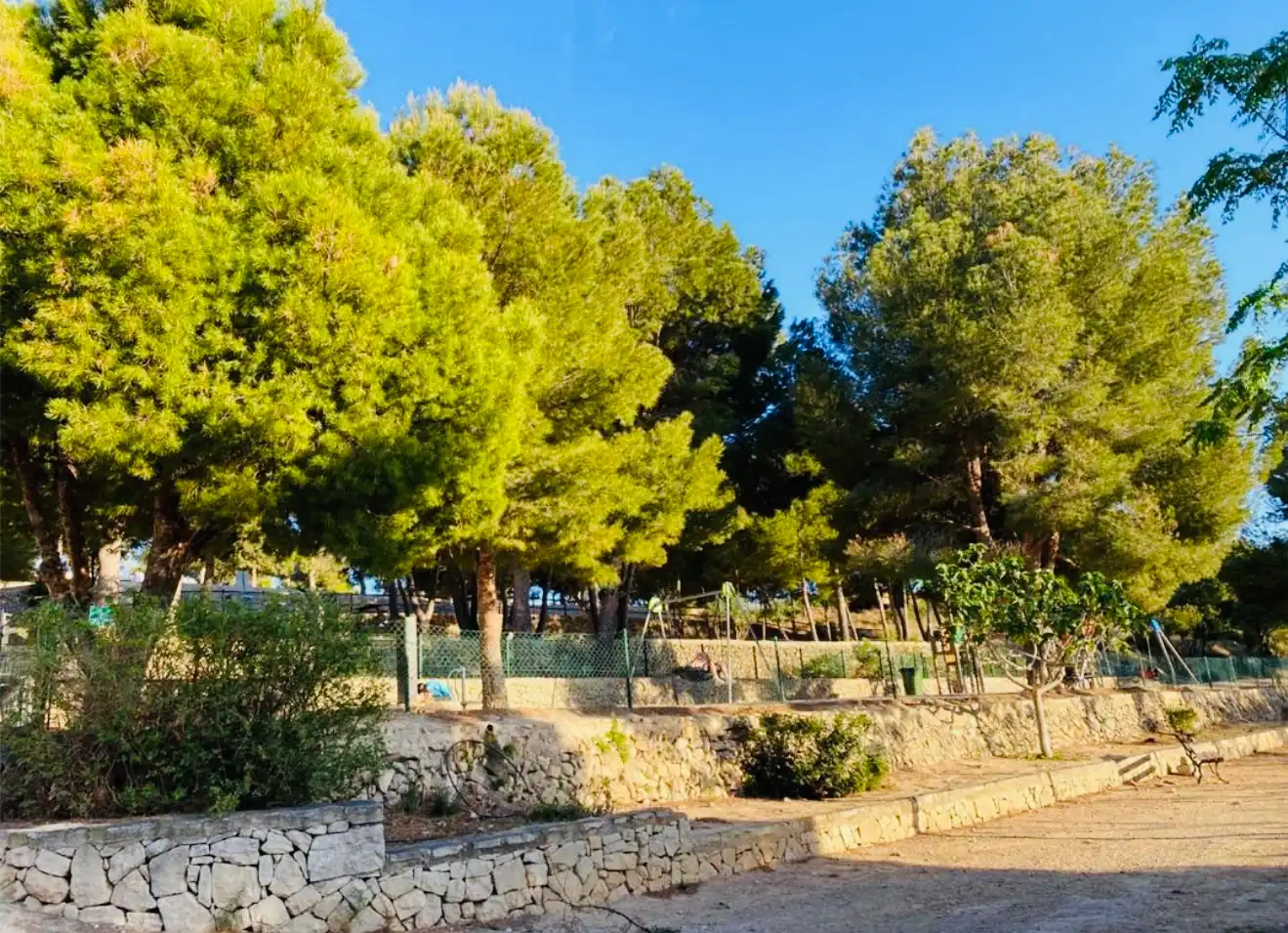 Jardín de Apartamento en venta en Calpe / Calp con Aire acondicionado, Calefacción y Terraza