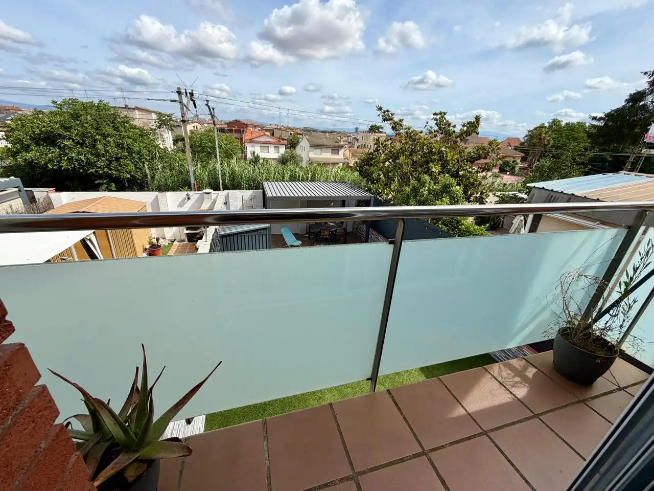 Terraza de Casa adosada en venta en Montcada i Reixac con Aire acondicionado, Calefacción y Jardín privado
