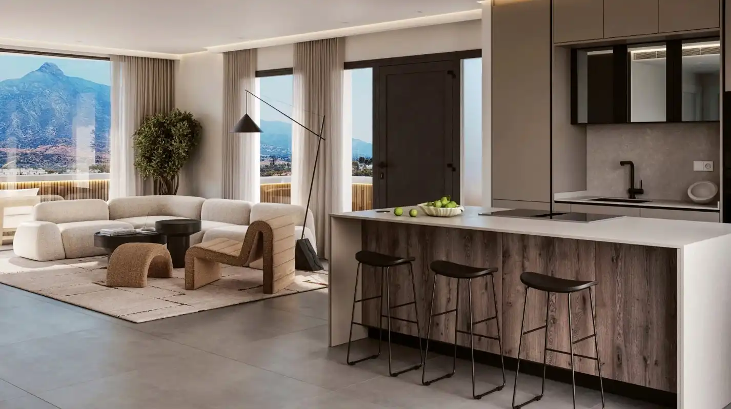 Apartament amb piscina en venda a Nueva Andalucía, imagen 5