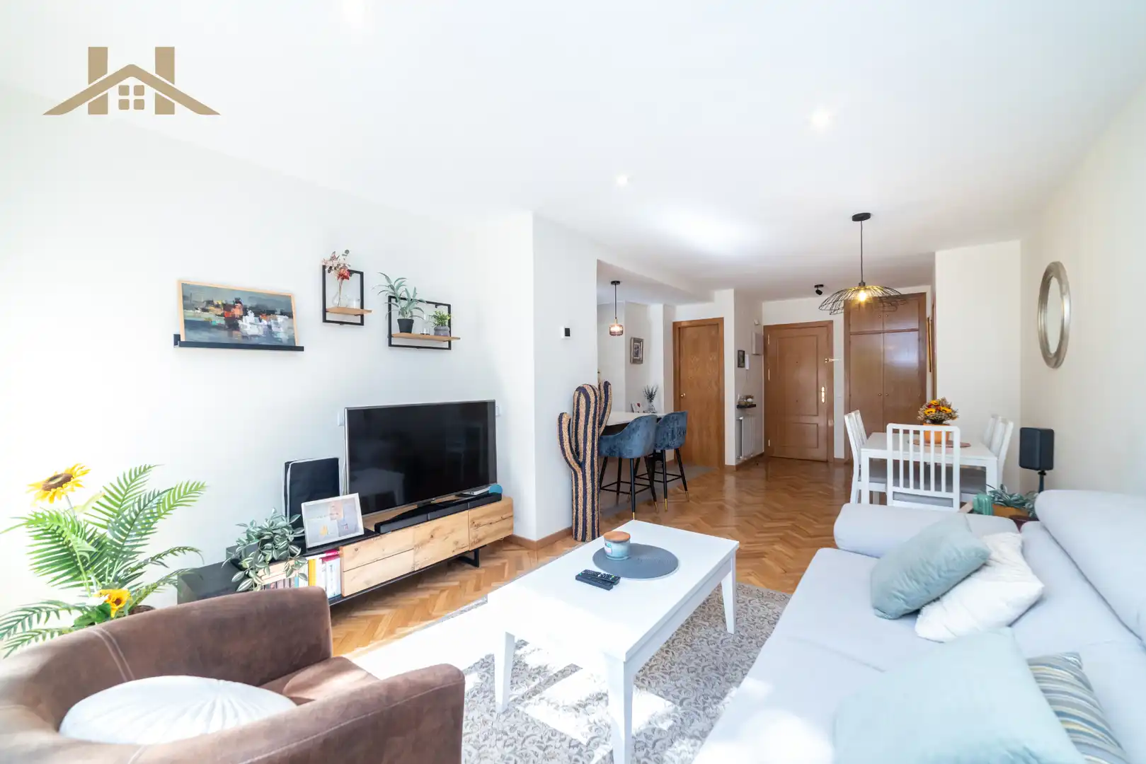 Sala de estar de Piso en venta en Avenida Europa