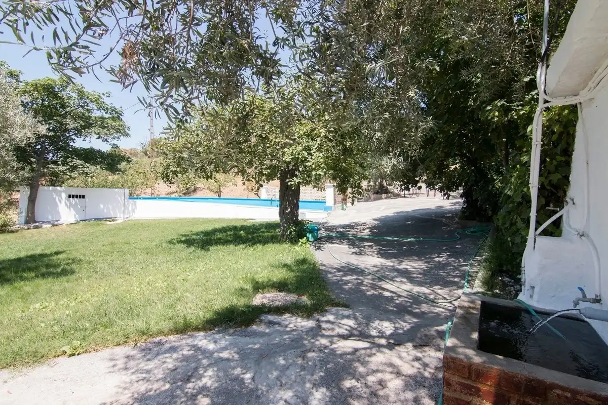 Jardín de Finca rústica en venta en Güéjar Sierra con Jardín privado, Terraza y Piscina