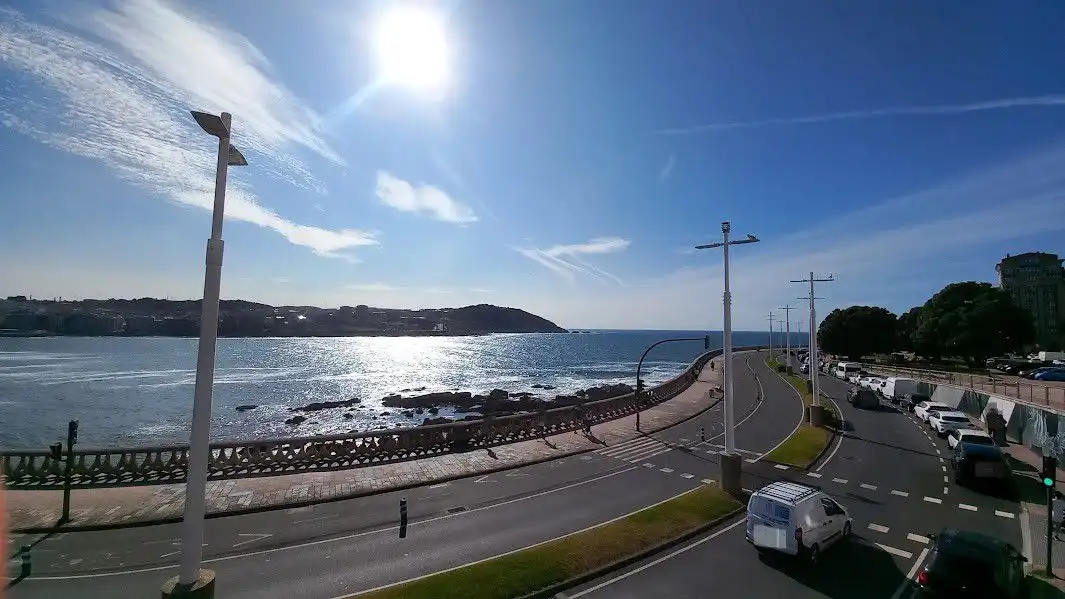 Vista exterior de Pis en venda en A Coruña Capital 