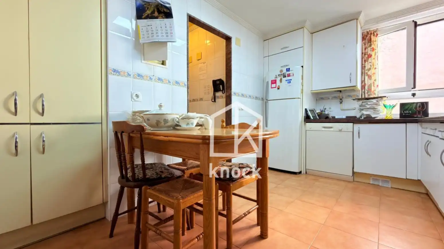 Kitchen of Flat for sale in Oviedo   with Heating and Parquet flooring