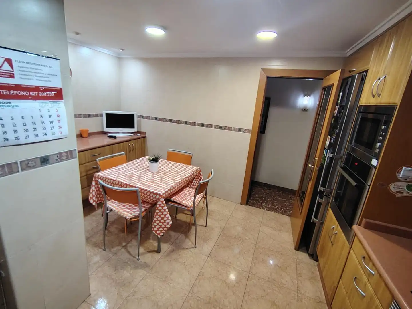 Cocina de Piso de alquiler en Mislata con Aire acondicionado, Calefacción y Amueblado