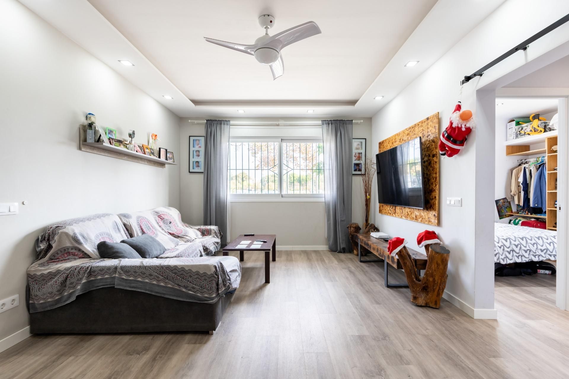 Sala de estar de Piso en venta en  Palma de Mallorca con Terraza y Balcón