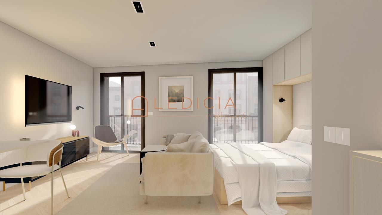 Bedroom of Flat for sale in Vigo   with Heating, Terrace and Storage room