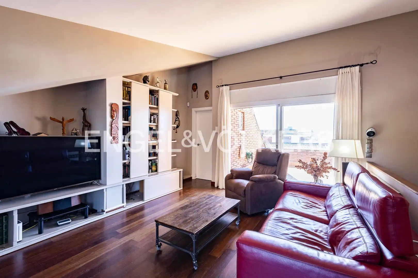 Living room of Houses for sale in Sant Feliu de Llobregat  with Heating, Private garden and Terrace