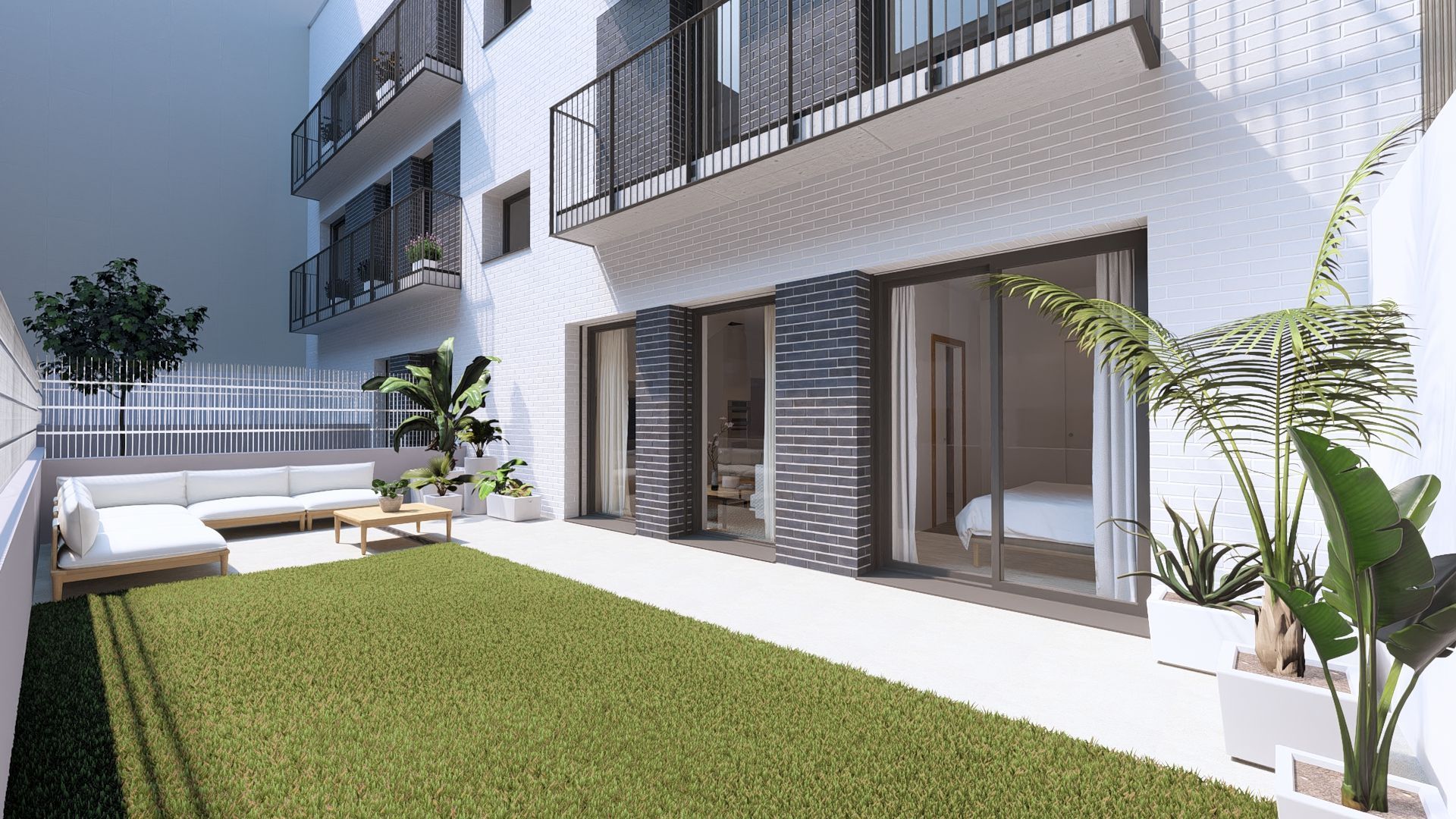 Exterior view of Flat for sale in El Masnou  with Air Conditioner, Heating and Terrace