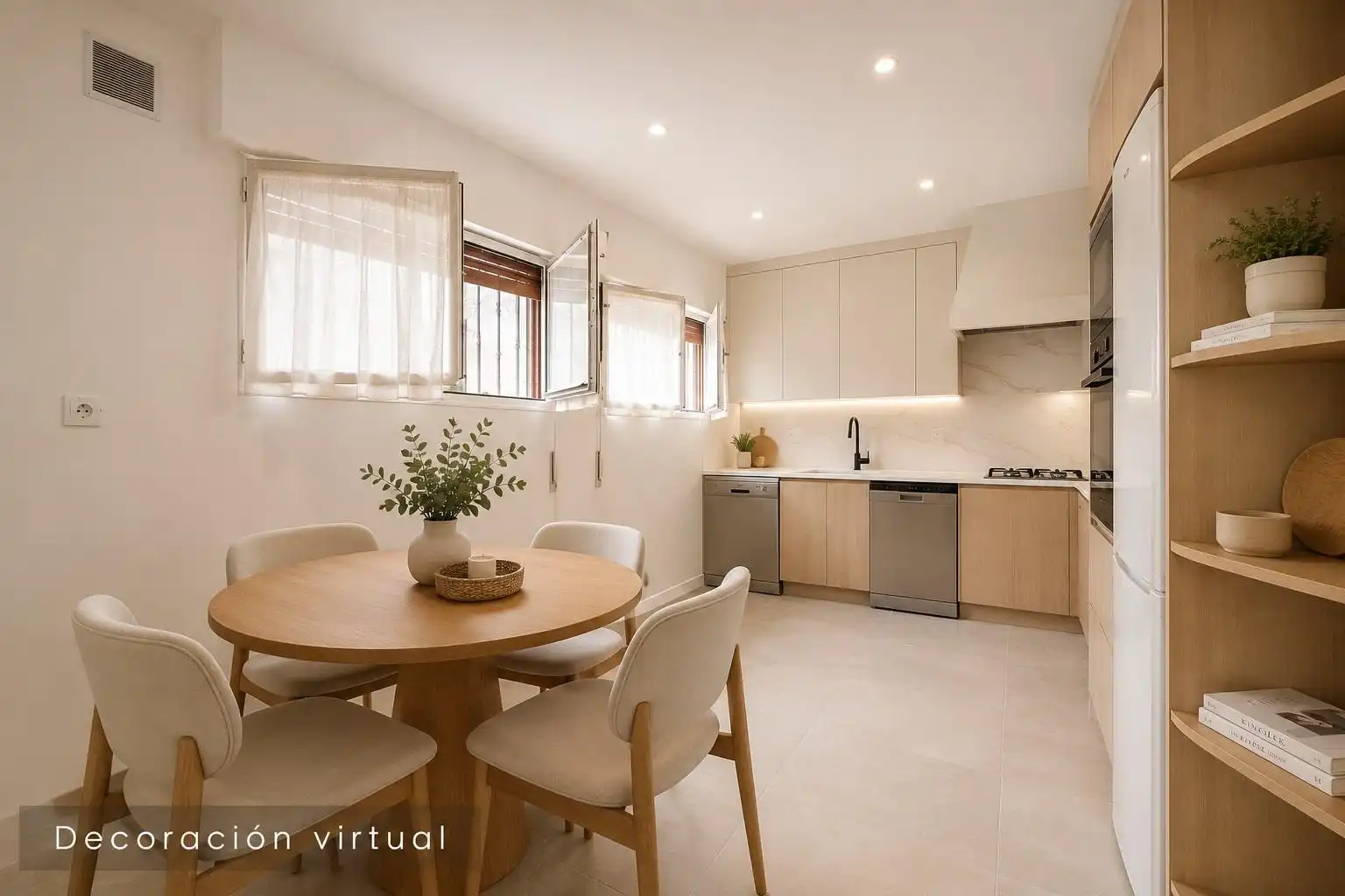 Kitchen of Houses for sale in Galapagar  with Heating, Private garden and Terrace