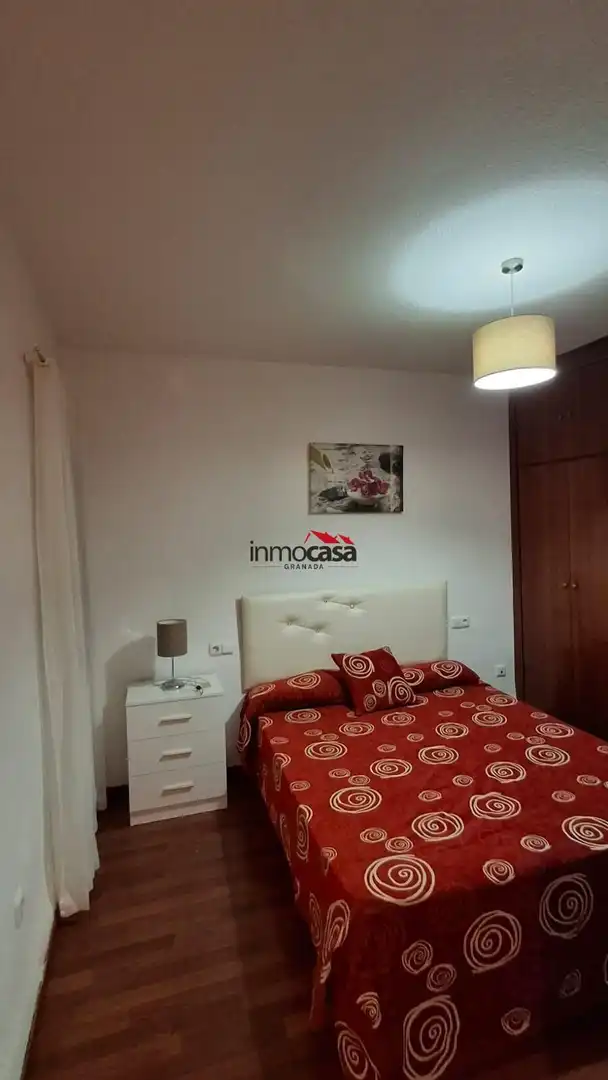 Schlafzimmer von Wohnung zur Miete in Granada mit Klimaanlage und Möbliert