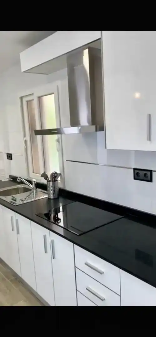 Cocina de Piso para compartir en Murcia con Aire acondicionado, Amueblado y Balcón