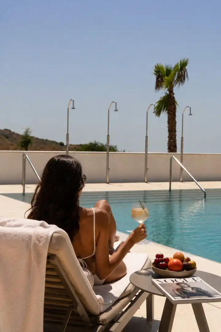 Swimming pool of Ground floor for sale in Ojén  with Air Conditioner, Private garden and Terrace