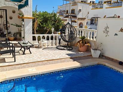 Swimming pool of House or chalet for sale in Orihuela  with Air Conditioner, Heating and Private garden