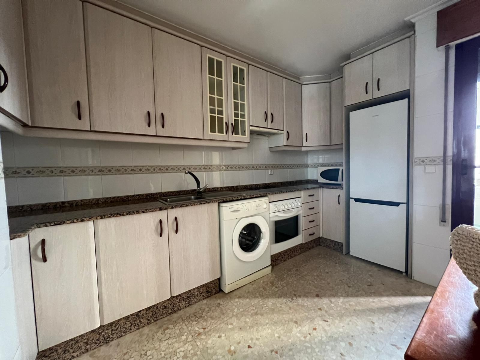 Kitchen of Flat to rent in Cáceres Capital  with Heating and Terrace