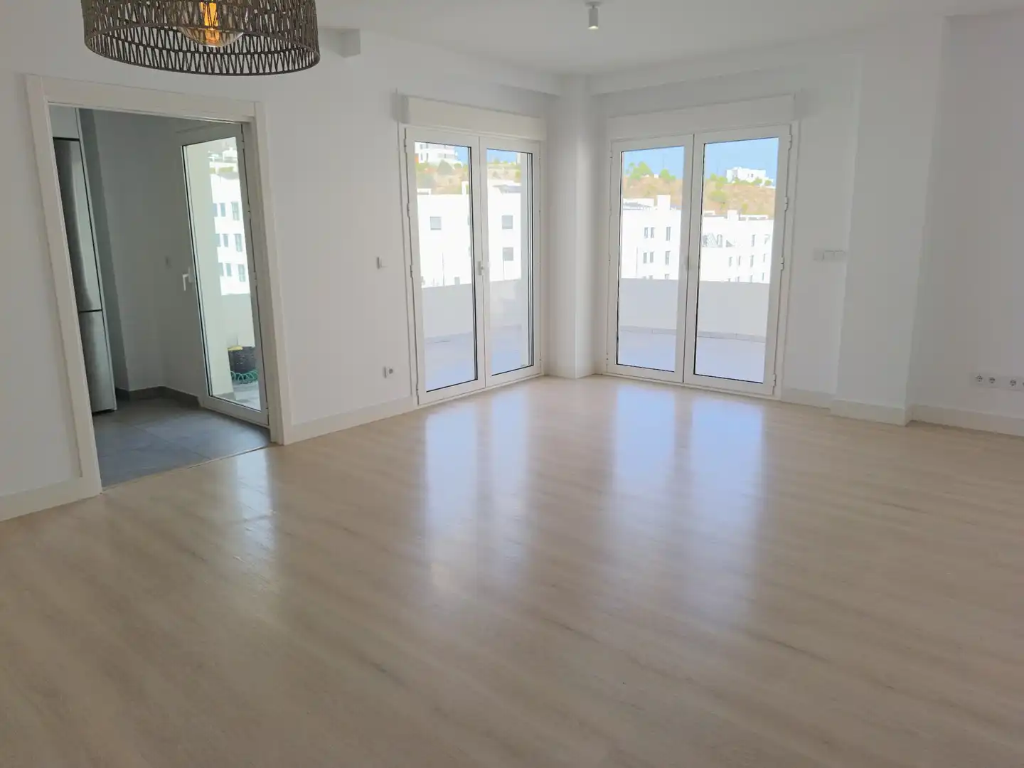 Sala de estar de Ático de alquiler en Málaga con Aire acondicionado, Calefacción y Terraza