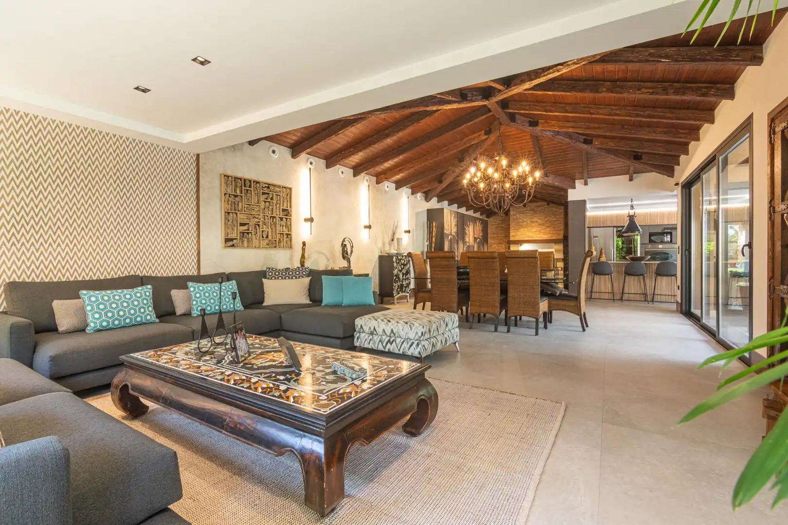 Sala de estar de Casa o chalet en venta en Elche / Elx con Aire acondicionado, Calefacción y Jardín privado