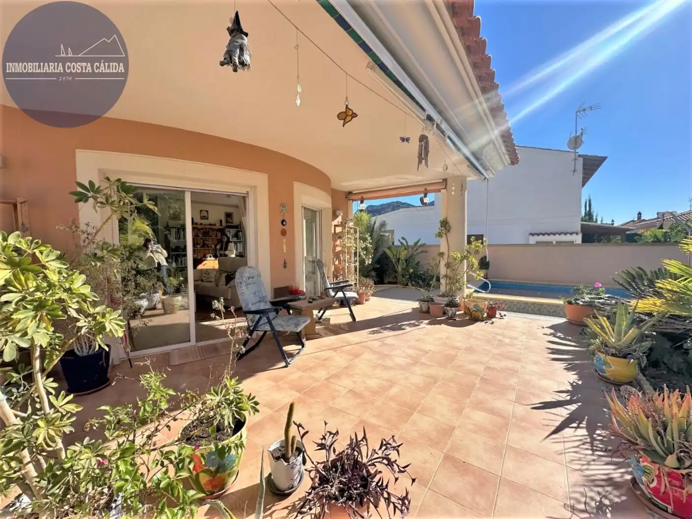 Vista exterior de Casa o chalet en venta en Águilas con Aire acondicionado, Calefacción y Jardín privado