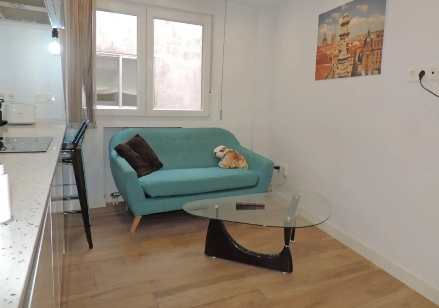 Wohnzimmer von Wohnung zur Miete in Salamanca mit Heizung und Möbliert