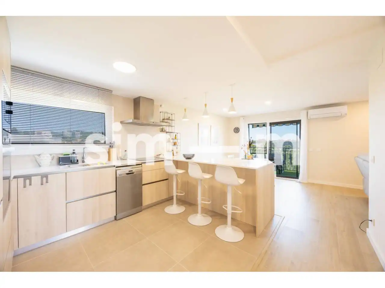 Cuina de Apartament en venda en Castell d'Aro, Platja d'Aro i s'Agaró amb Aire condicionat, Calefacció i Parquet