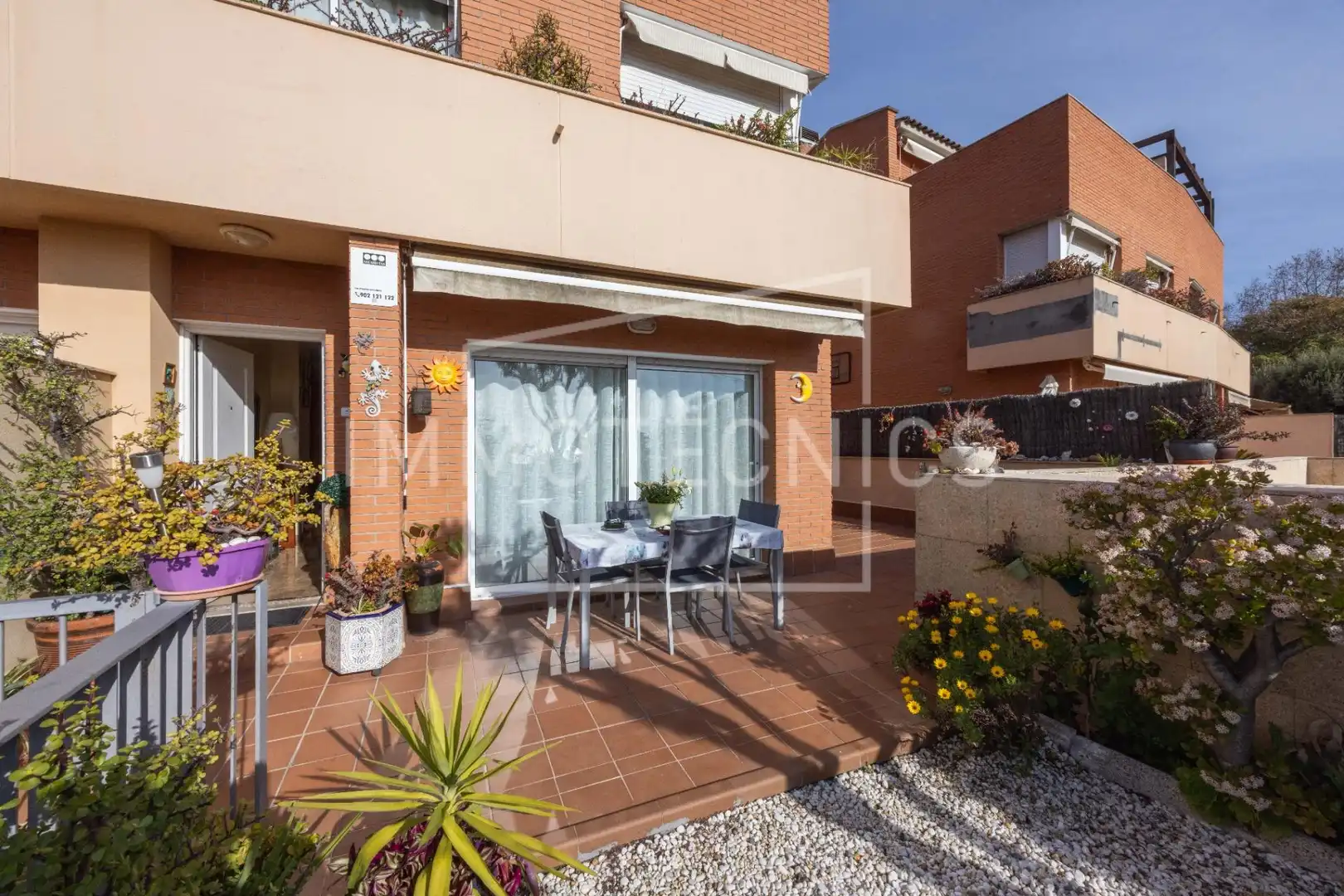 Terrace of Detached homes for sale in Canet de Mar  with Air Conditioner, Heating and Private garden