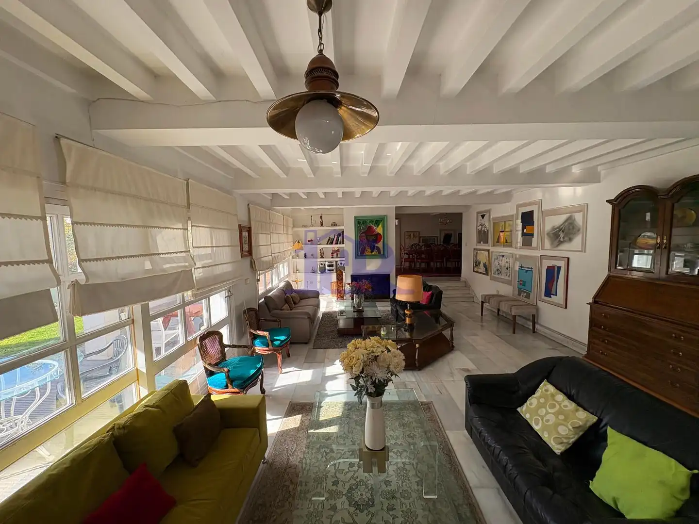 Living room of Houses for sale in Cuenca  with Heating, Terrace and Storage room