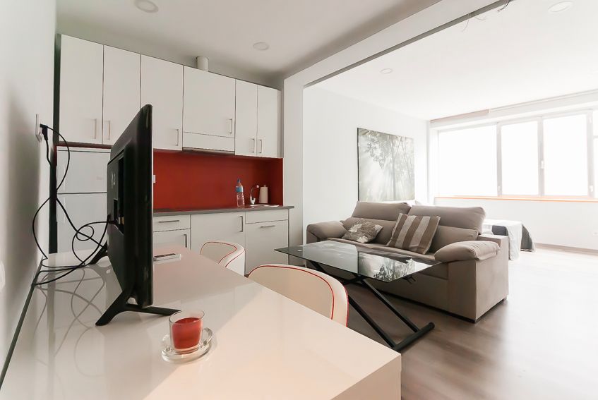 Living room of Loft for sale in  Barcelona Capital