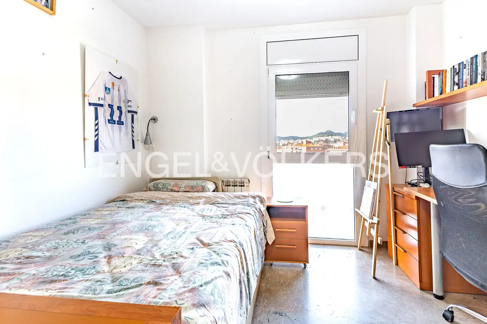 Schlafzimmer von Wohnung zum Verkauf in Mataró mit Klimaanlage, Heizung und Terrasse