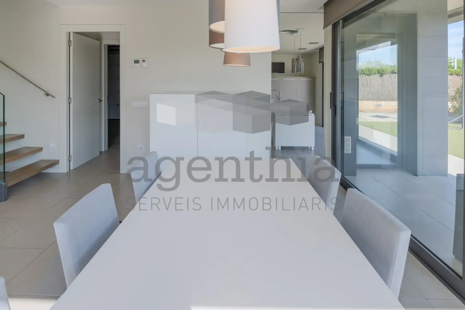 Dining room of Houses for sale in Vilobí d'Onyar  with Heating, Storage room and Furnished