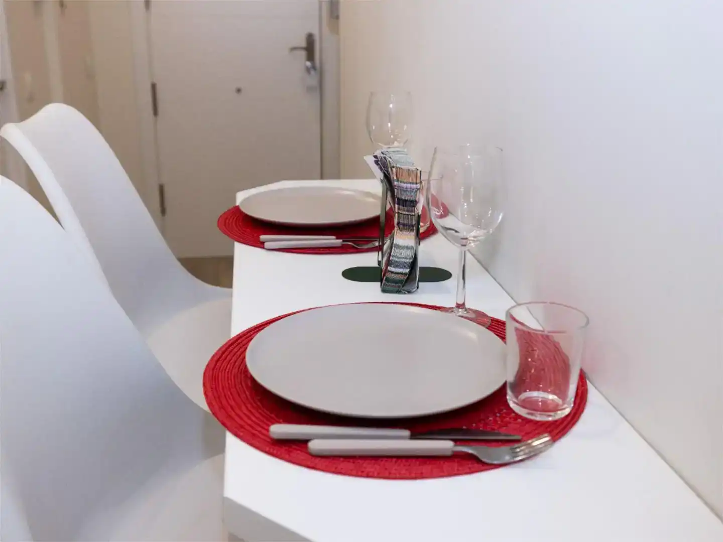 Comedor de Apartamento de alquiler en Madrid con Aire acondicionado y Amueblado
