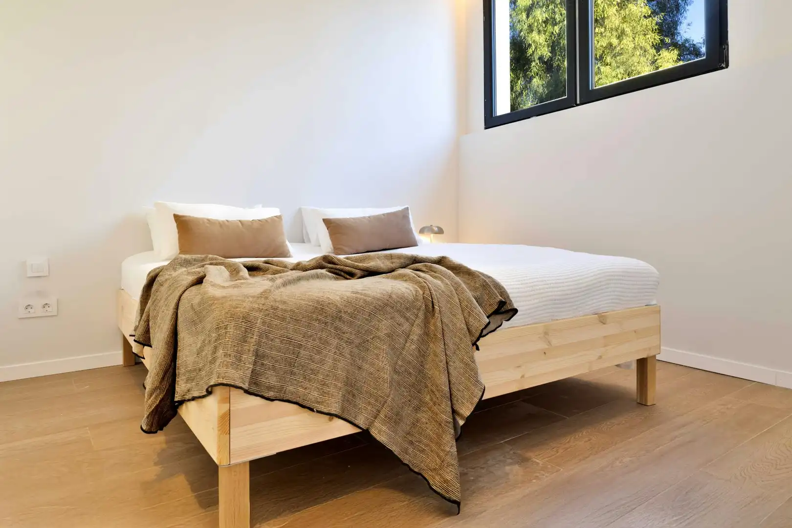 Bedroom of Flat for rent in Valencia  with Air Conditioner, Furnished and Washing machine